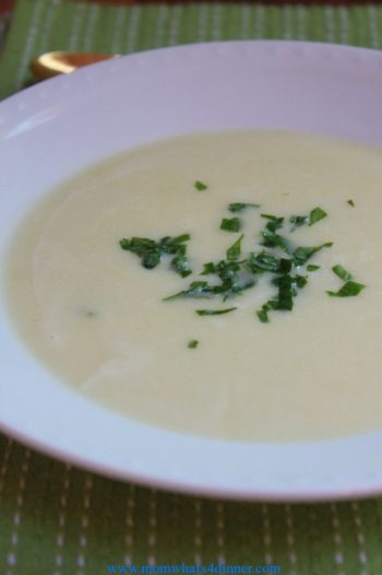 cream of leek soup