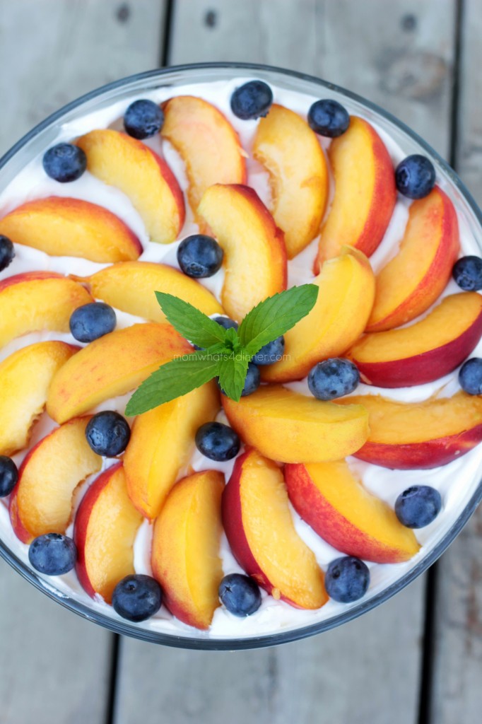 Peach Trifle | When Feta Met Olive