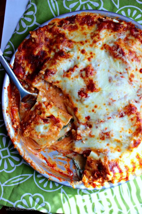 Spinach Lasagna Roll Ups When Feta Met Olive
