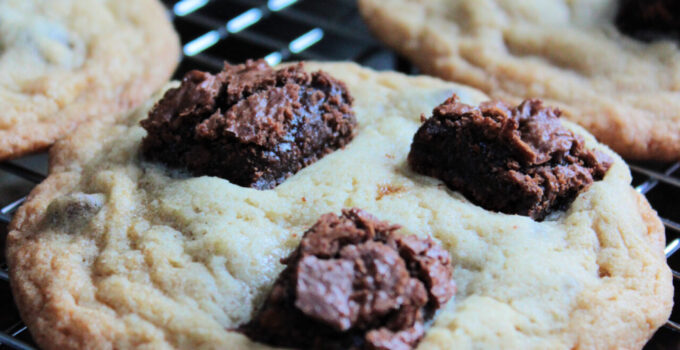 Chocolate Chip Cookies with Brownie Bits